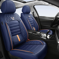 Full-Wrap Leather Car Seat Covers – Durable Universal Fit for All-Season Driving