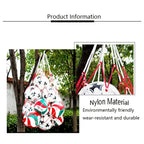 Large Capacity Nylon Ball Bag – Durable Mesh Carrier for Sports Equipment
