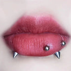 Fake Body Piercing Set – Adhesive Studs for Nose Lips and Eyebrows
