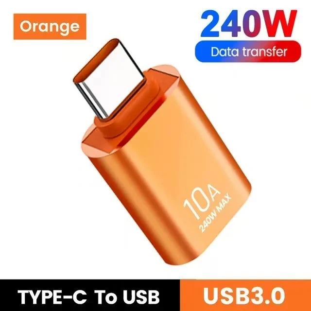 USB to USB-C Adapter – Fast Charging OTG Converter for Smartphones and Laptops