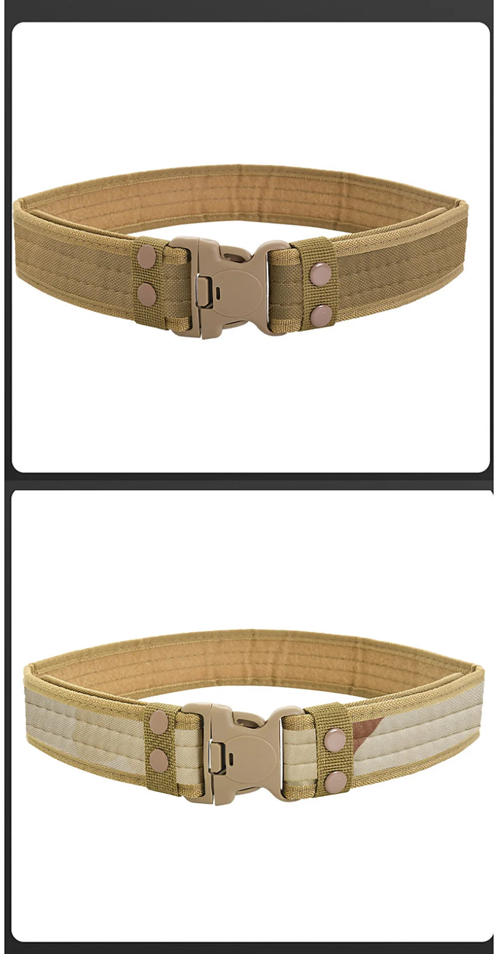 Tactical Camouflage Belt – Heavy Duty Nylon for Outdoor Mountaineering