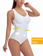Tummy Control Shapewear Bodysuit – Slimming Waist Trainer for Women Fajas