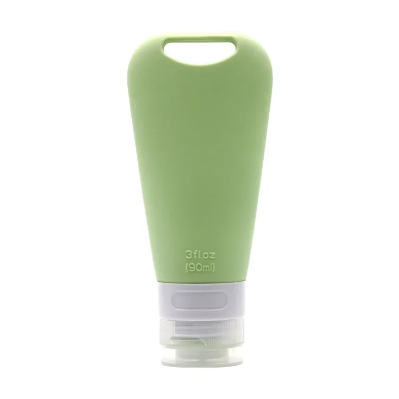 Silicone Travel Dispenser Bottles – Leakproof 90ml Containers for Toiletries