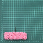 Mini Foam Rose Flower Heads – 2cm Craft Embellishments for Wedding Decor