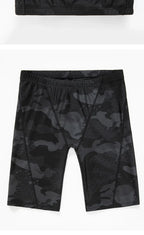 Camouflage Swim Trunks – Breathable Loose-fit Boardshorts for Men