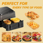 Parchment Paper Liners – Non-Stick Baking Sheets for Dual Basket Air Fryers