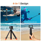 Extendable Buoyancy Selfie Stick – Floating Tripod for GoPro and DJI Action Cameras