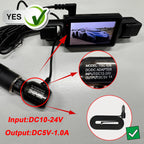 4 Channel Dash Cam – Full HD Night Vision Camera for Vehicle Security
