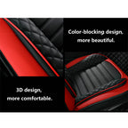 Faux Leather Car Seat Cover – Universal Waterproof Protector for Auto Interior