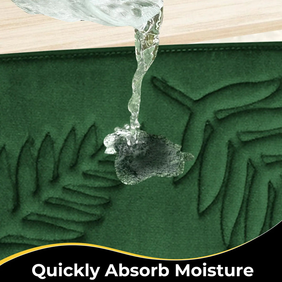 Memory Foam Bath Mat – Non-Slip Water Absorbent Rug for Bathroom