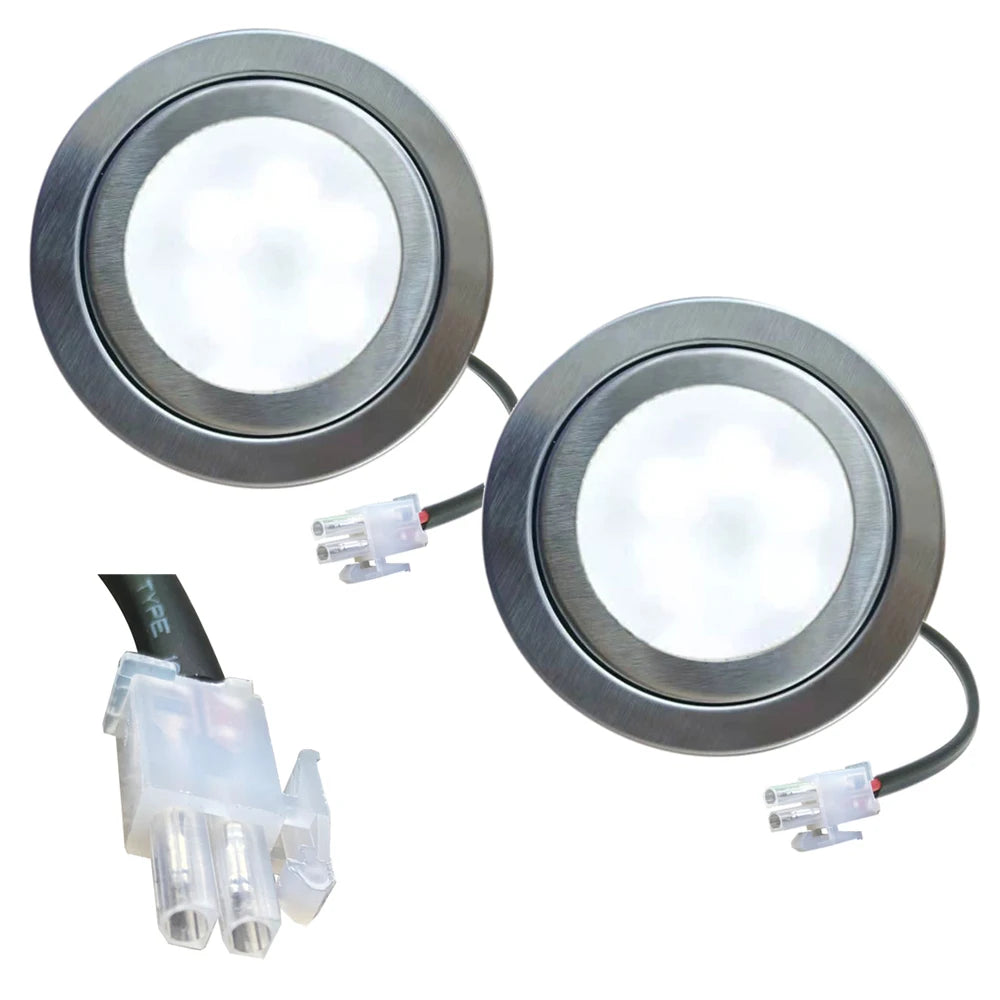 Stainless Steel LED Range Hood Light – DC 12V Lamp for Kitchen Stove Lighting