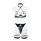 Tassel Lingerie Set – Cut Out Two Piece Set for Sexy Women's Underwear