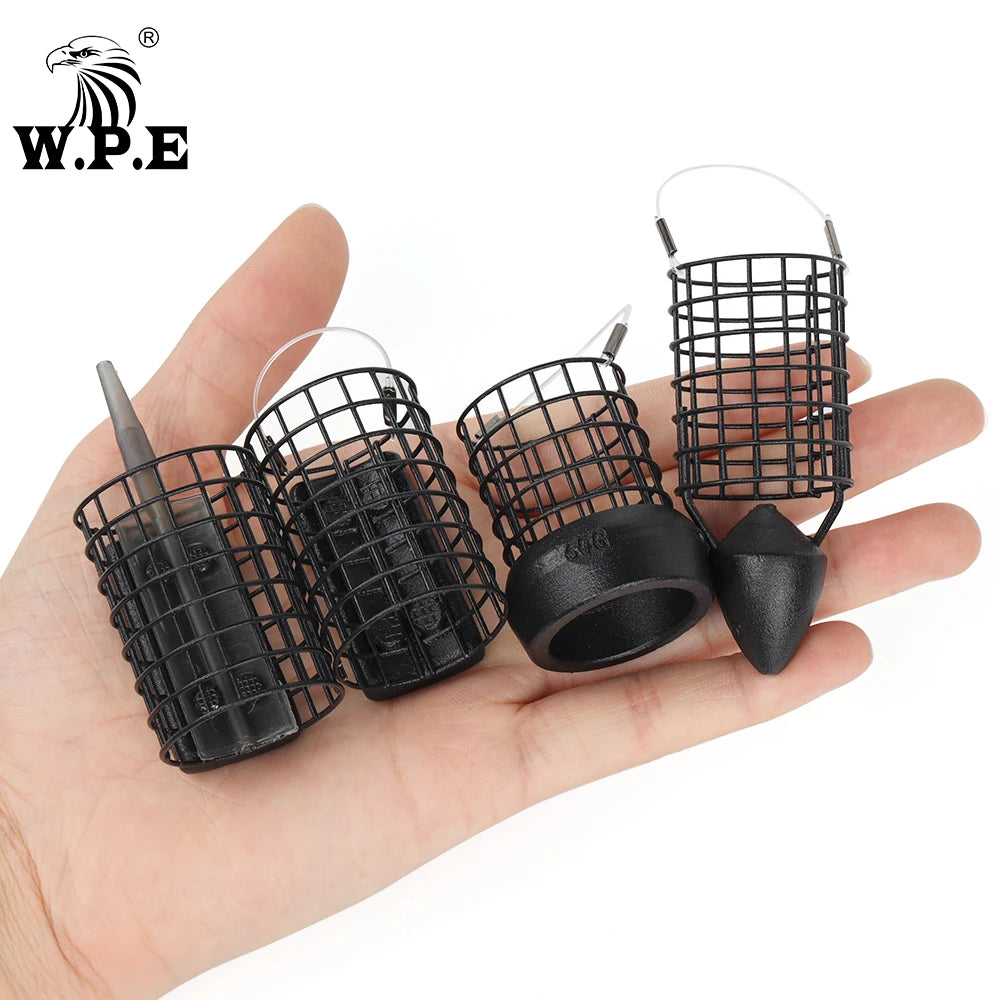 Steel Wire Carp Method Feeder – Heavy Duty Bait Cage for Coarse Fishing