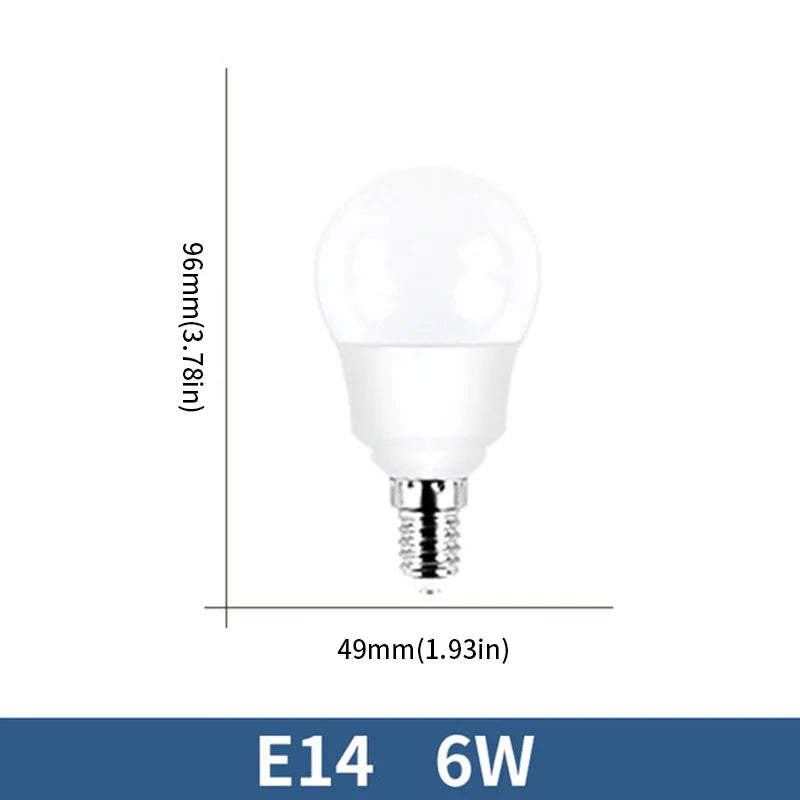 LED Light Bulbs – Energy Efficient E27 E14 Lamps for Home Interior Lighting