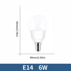 LED Light Bulbs – Energy Efficient E27 E14 Lamps for Home Interior Lighting