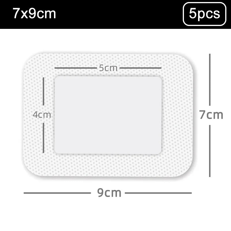 Sterile Bordered Gauze Pads – Waterproof Adhesive Wound Dressings for First Aid