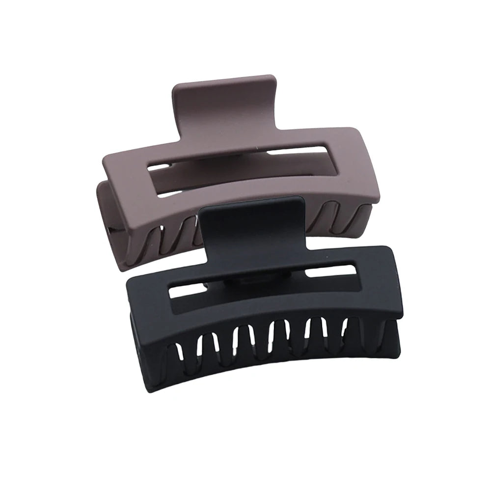 Large Plastic Hair Claw – Korean Fashion Clip for Women Styling