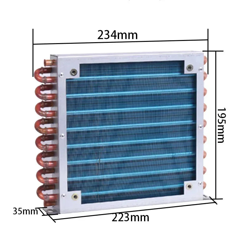 Aluminum Copper Heat Exchanger – Radiator Condenser for Cooling Systems