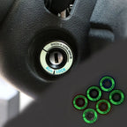 Ignition Key Switch Ring Sticker – Decorative Trim for VW and Skoda Interior