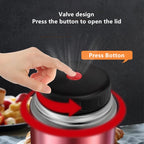 Stainless Steel Vacuum Lunch Box – 1000ML Insulated Food Container for Travel