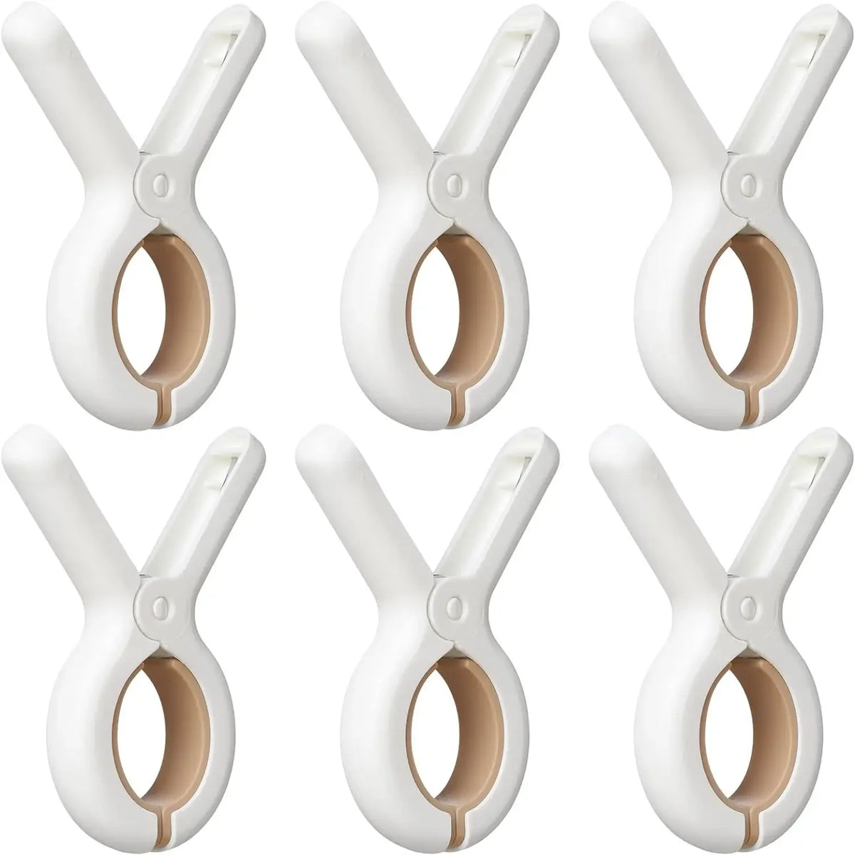 Heavy Duty Plastic Clothes Pins – Anti-Rust Spring Clips for Laundry and Beach
