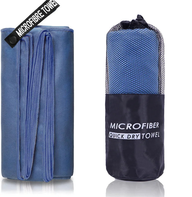 Microfiber Gym Towel – Silver Ion Odor-Free Absorbent Fabric for Workout