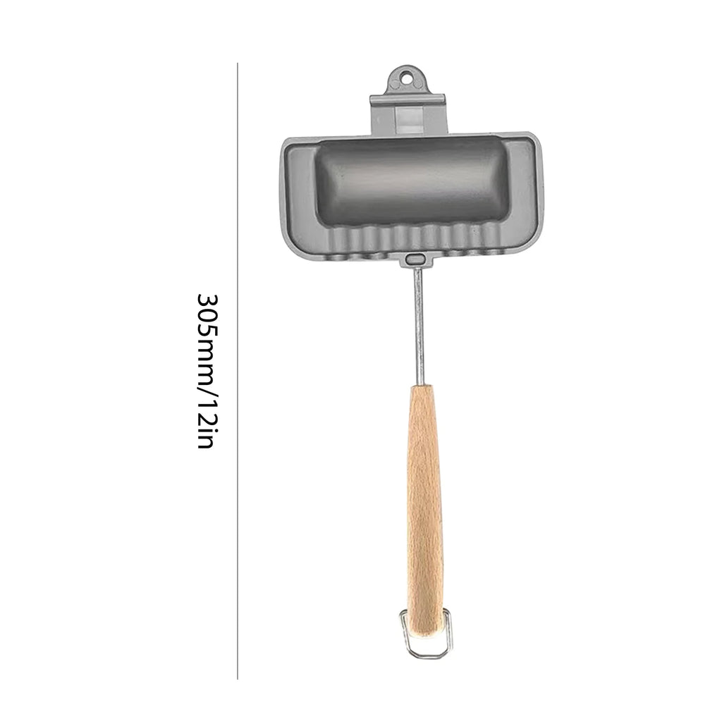 Non-Stick Double-Sided Sandwich Pan – Portable Toast Maker for Camping