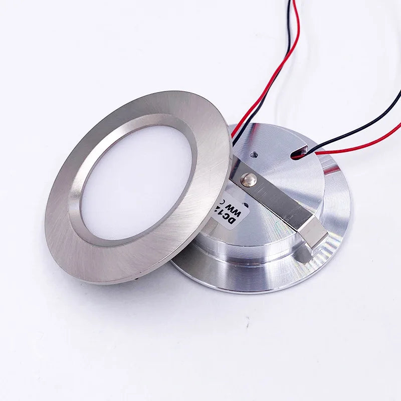 Ultra-thin LED Downlight – 3W Embedded Spotlight for Kitchen and Bathroom