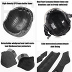 Cycling Helmet with Goggles – Protective MTB Gear for Adults