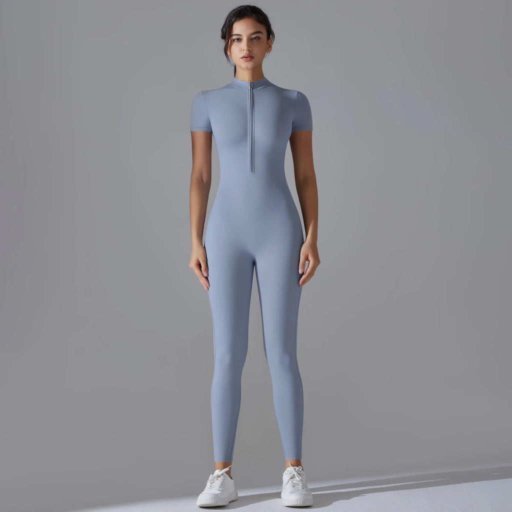 Women’s Fitness Bodysuit – Breathable Quick-Drying Fabric for Gym Workout