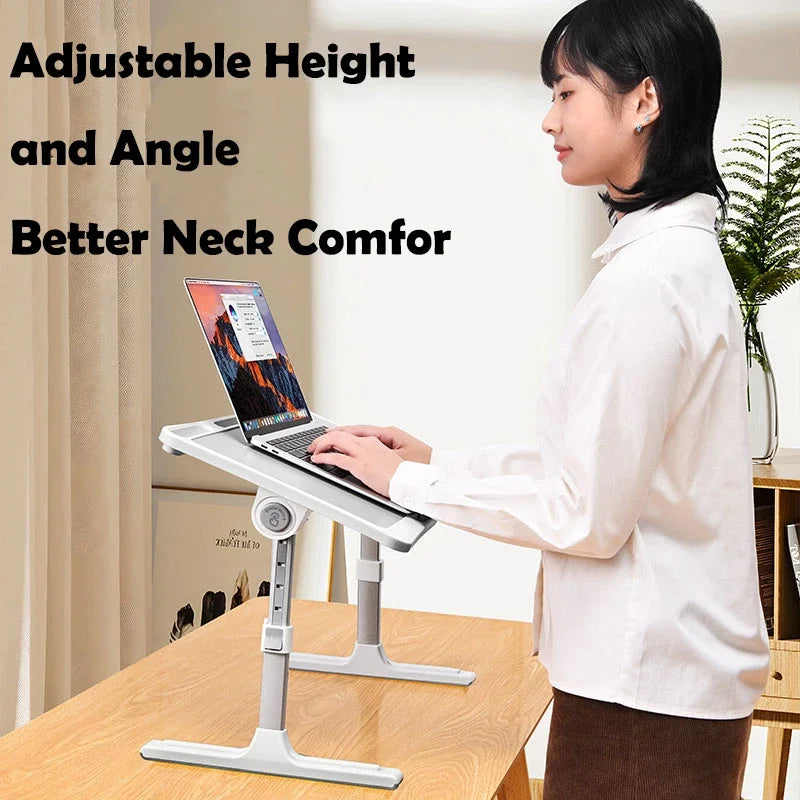 Adjustable Book Stand – Multifunctional Laptop Holder for Reading and Study