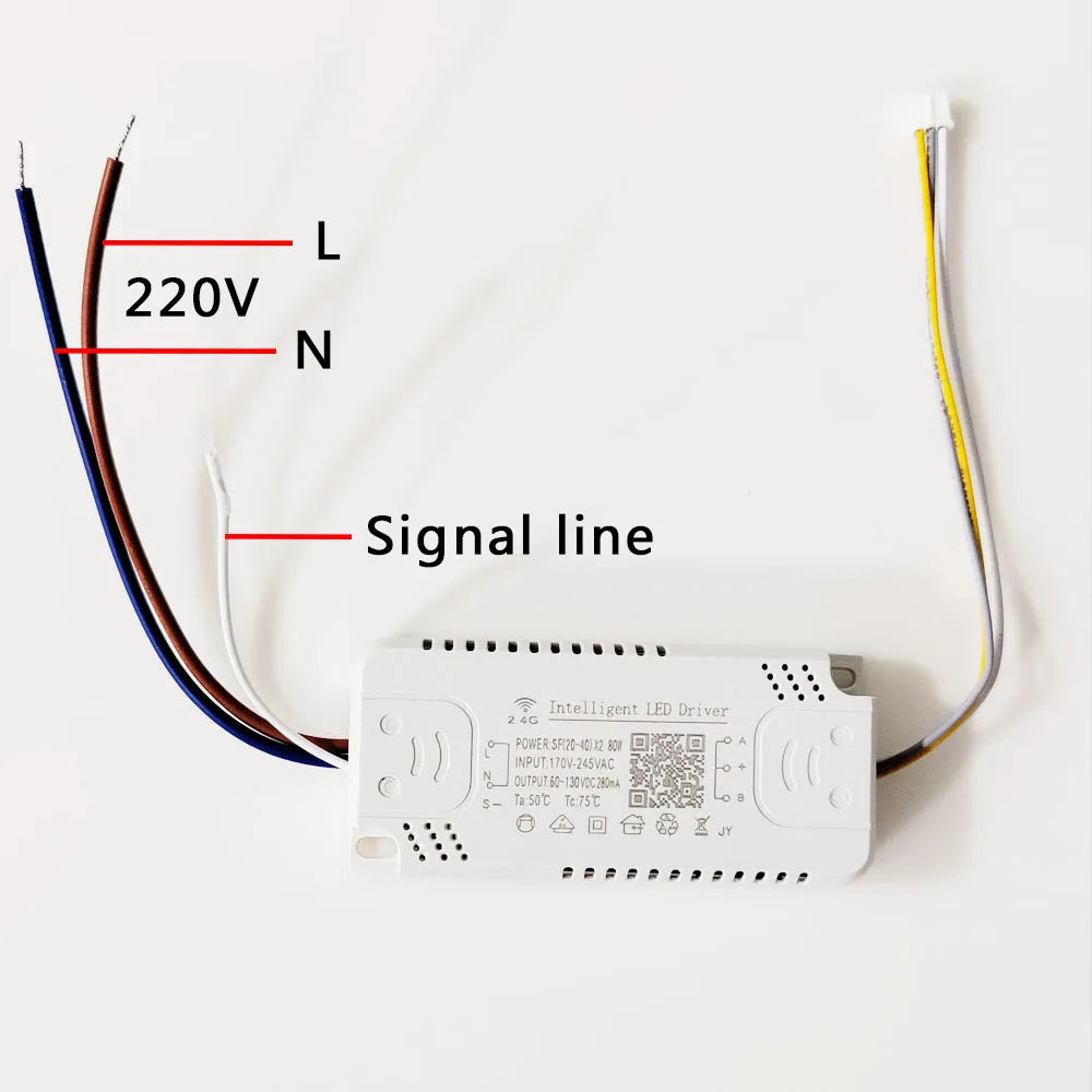 Smart LED Transformer – App Control Dimmable Driver for Ceiling Chandeliers