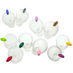 Silicone Wine Glass Marker Charms – Drink Labels for Party Bar Accessories