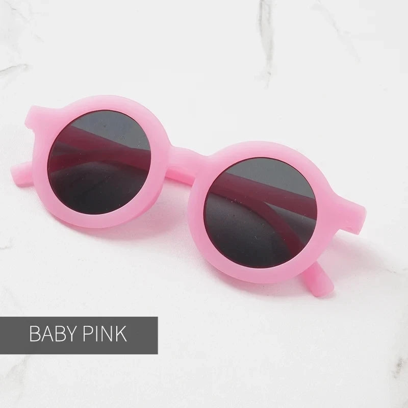Childrens UV400 Plastic Sunglasses – Lightweight Protective Eyewear for Kids