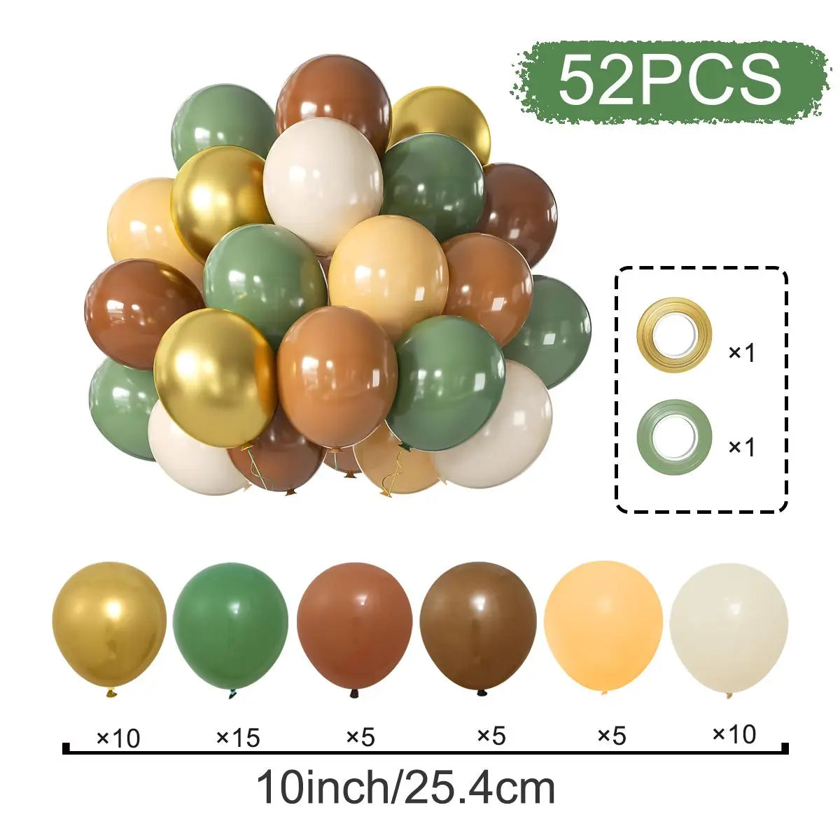 Metallic Pearl and Confetti Balloons – Decorative Latex Set for Party Events