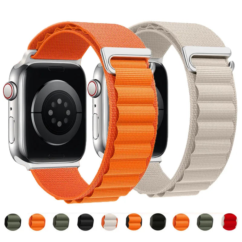 Alpine Loop Nylon Band – Rugged Sport Strap for Apple Watch Ultra and Series
