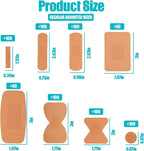 Waterproof Adhesive Bandages – Antibacterial Wound Plasters for First Aid Kits