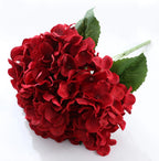 Silk Hydrangea Bouquet – 58cm Artificial Flowers for Wedding Home Decor