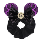Velvet Sequin Mouse Ear Scrunchies – Elastic Hair Accessories for Kids Party