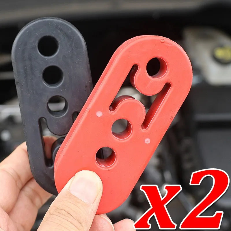 Rubber Exhaust Hanger – 4-Hole Muffler Mount Bracket for Automotive Repair
