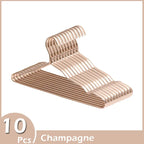 Aluminum Clothes Hangers – Anti-slip Metal Rack for Wardrobe Organization