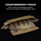 Tactical Helmet Counterbalance Pouch – Adjustable Weight Bag for Airsoft