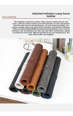 Large PU Leather Desk Pad – Waterproof Protective Mat for Office Gaming