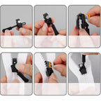 Universal Removable Zipper Pulls – Replacement Repair Kit for Clothing