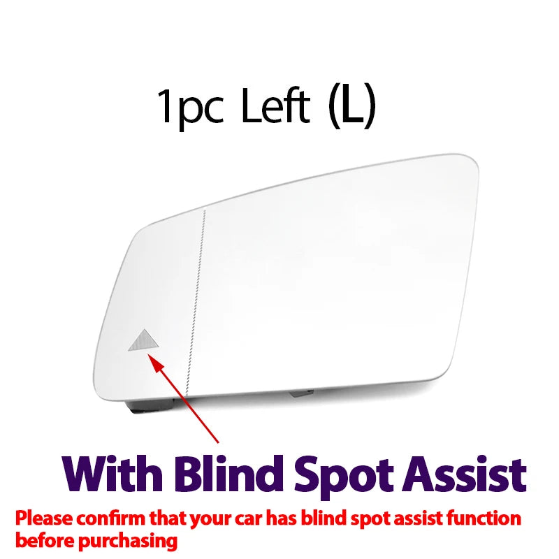 Heated Wing Mirror Glass – Replacement for Mercedes-Benz A-Class W176