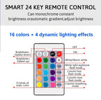 RGB LED Light Bulb – Dimmable 16 Color Remote for Home Bedroom Decor