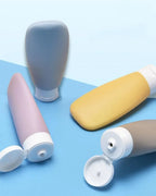Refillable Travel Bottle Set – 60ml Squeeze Tubes for Cosmetic Toiletries
