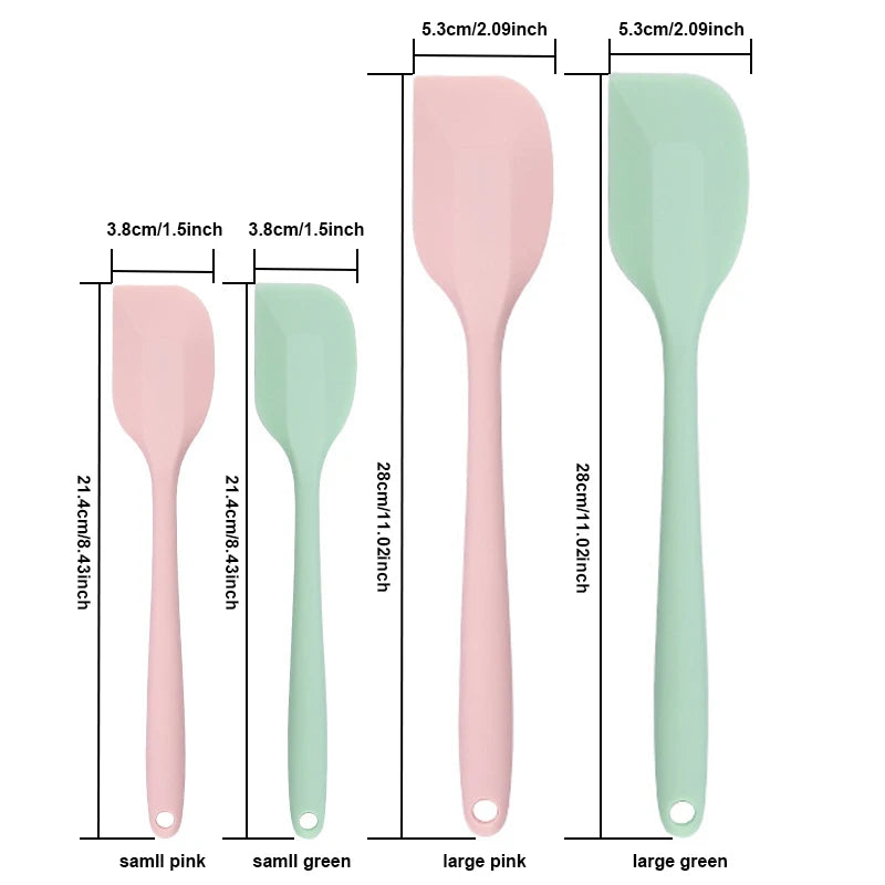 Heat-Resistant Silicone Spatula – Non-Stick Kitchen Tool for Cooking and Baking