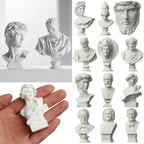 Mini Greek Mythology Bust – Plaster Sculpture for Art Drawing Practice