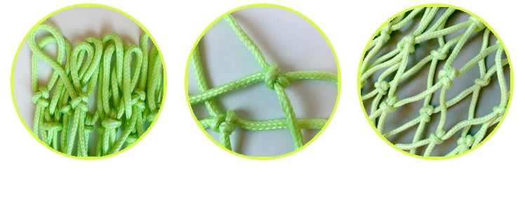 Luminous Basketball Net – 50cm Fluorescent Glow-in-the-Dark for Night Games